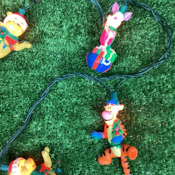 Vintage Winnie the Pooh Christmas String Lights - Picture 2 of 12